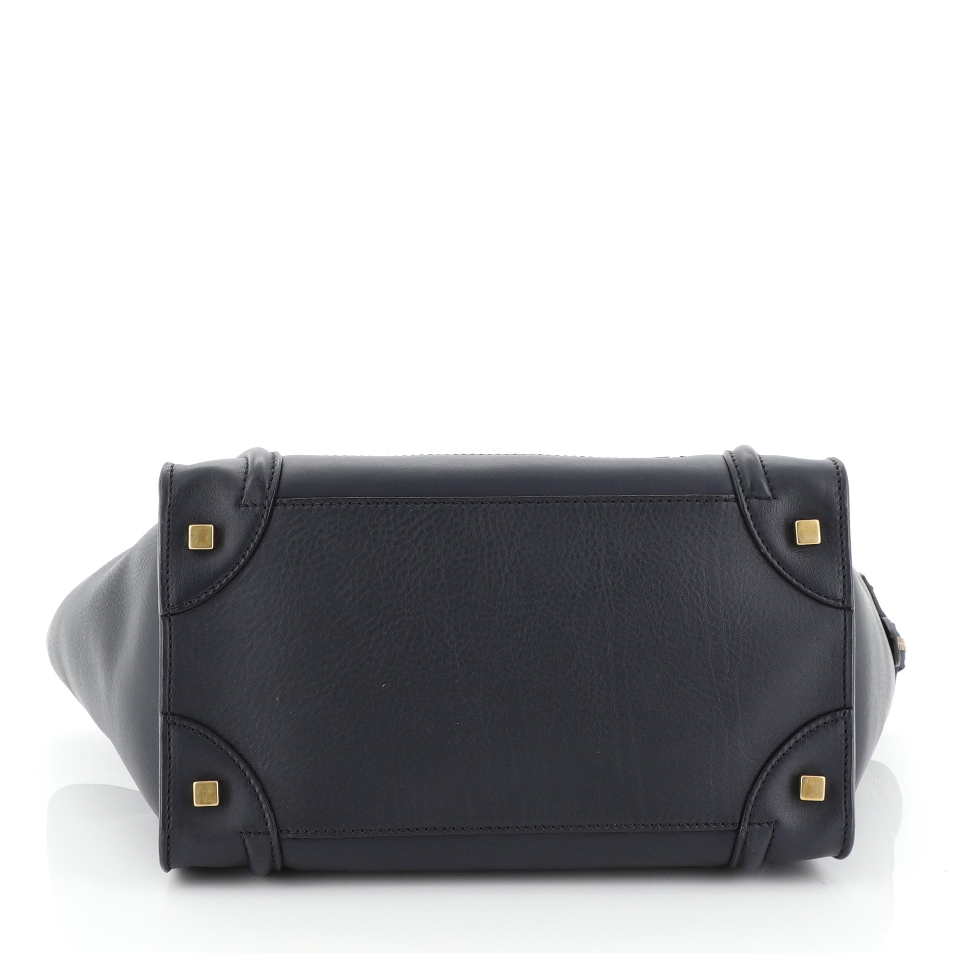 Luggage Handbag Smooth Leather Mini