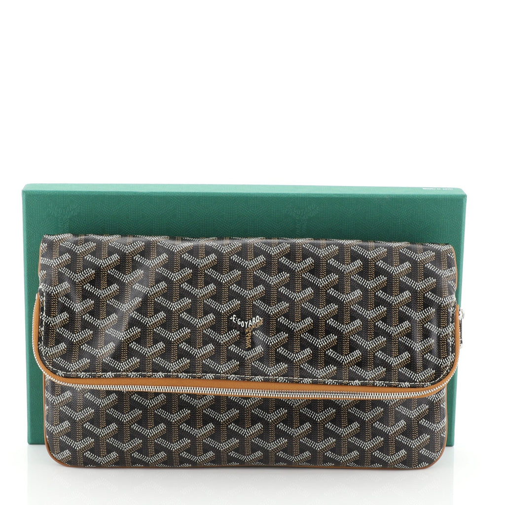Saint Marie Clutch Coated Canvas