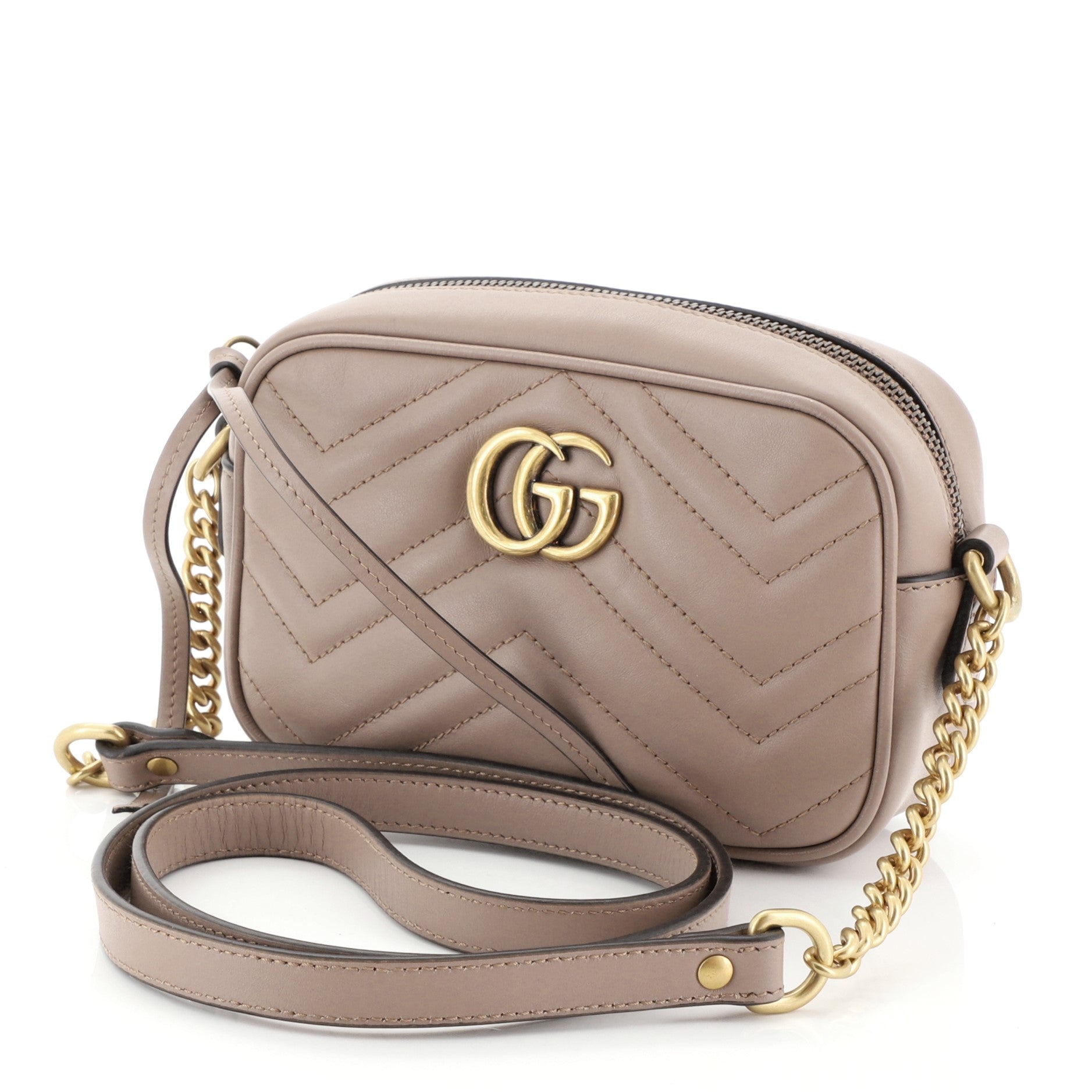 GG Marmont Shoulder Bag Matelasse Leather Mini