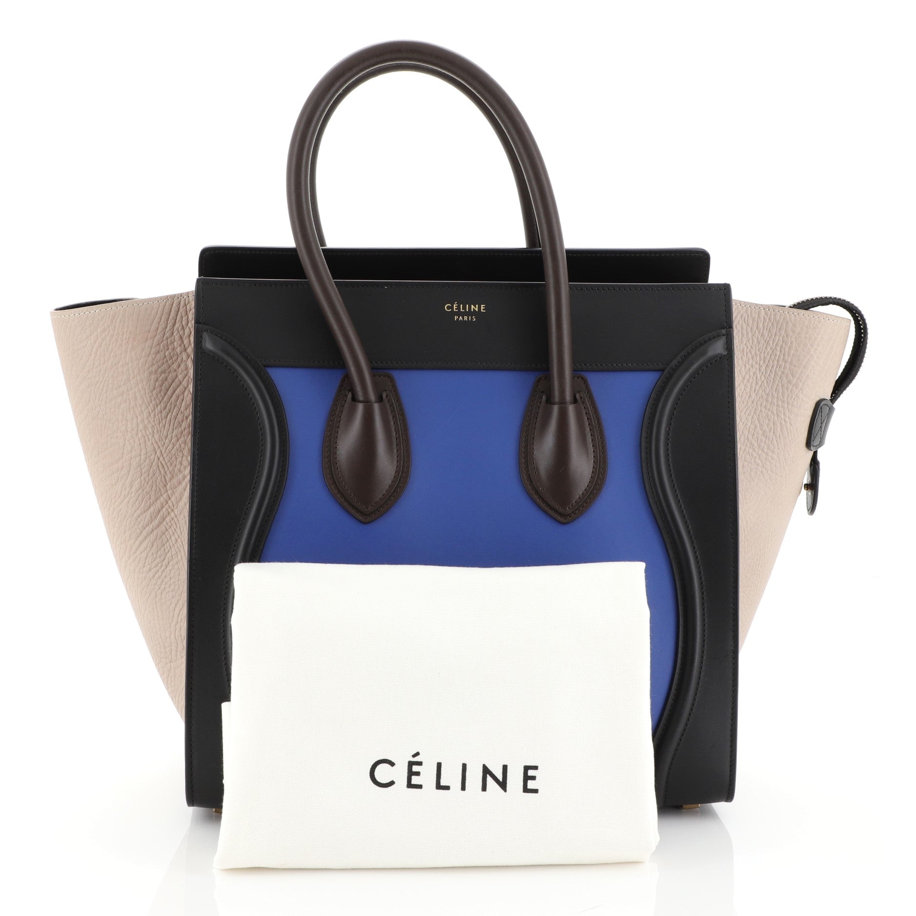 Multicolor Luggage Handbag Leather Mini