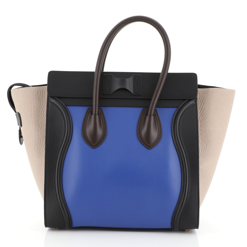 Multicolor Luggage Handbag Leather Mini