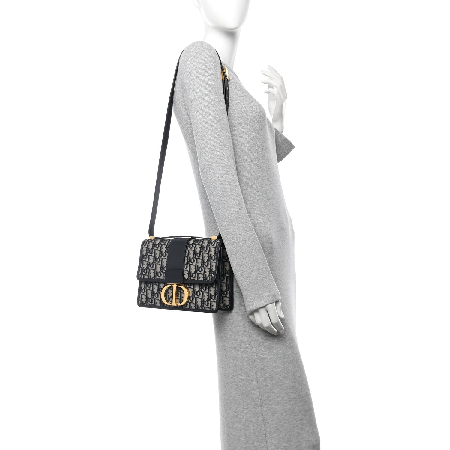 Oblique 30 Montaigne Flap Bag Blue
