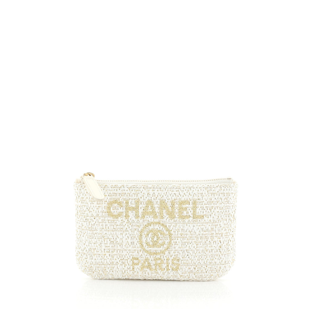 Deauville Pouch Raffia Mini