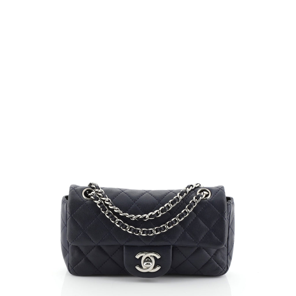 Classic Single Flap Bag Quilted Lambskin Mini