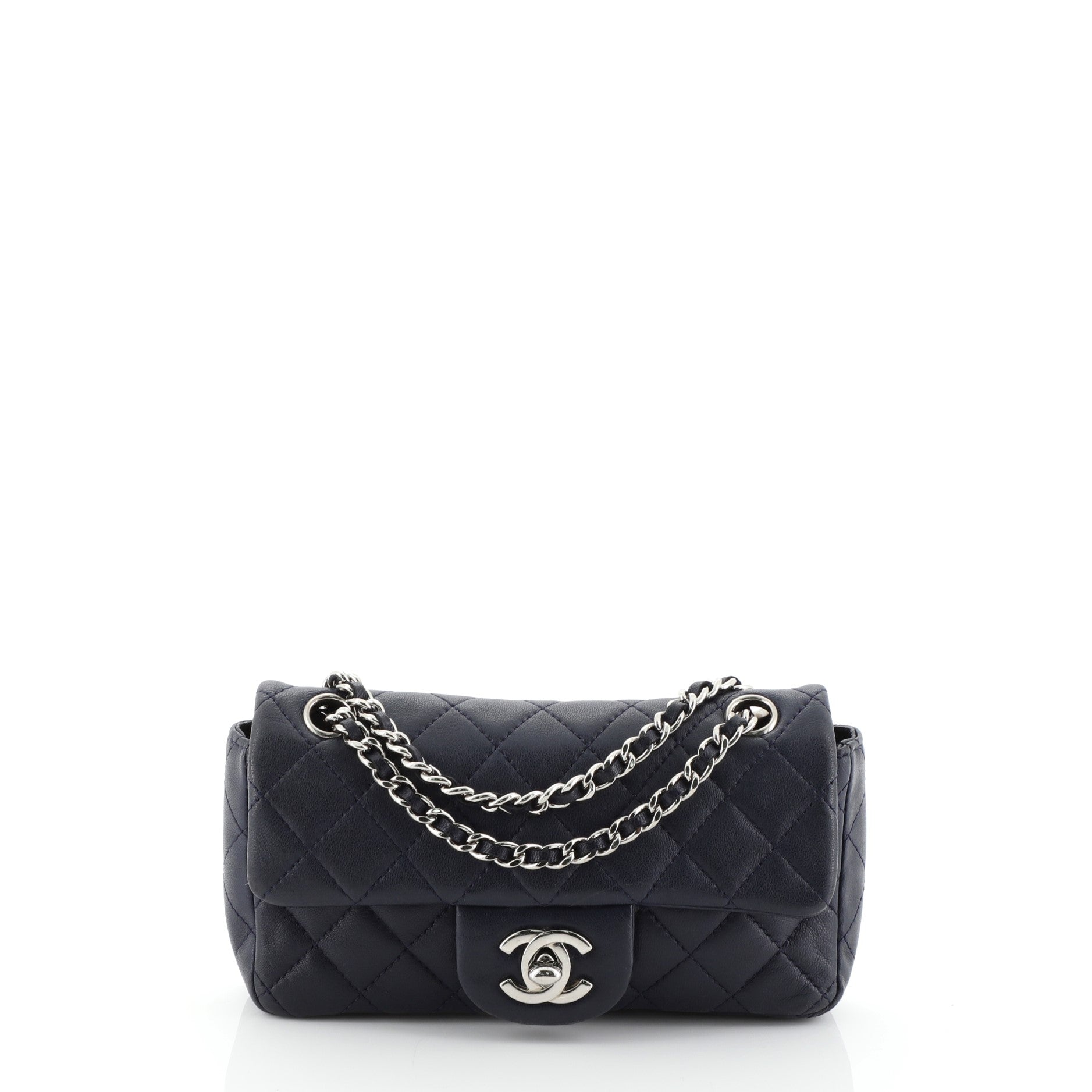 Classic Single Flap Bag Quilted Lambskin Mini