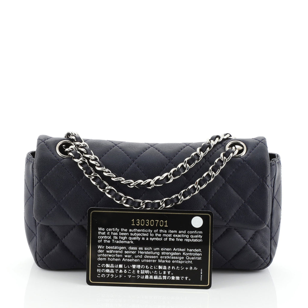 Classic Single Flap Bag Quilted Lambskin Mini