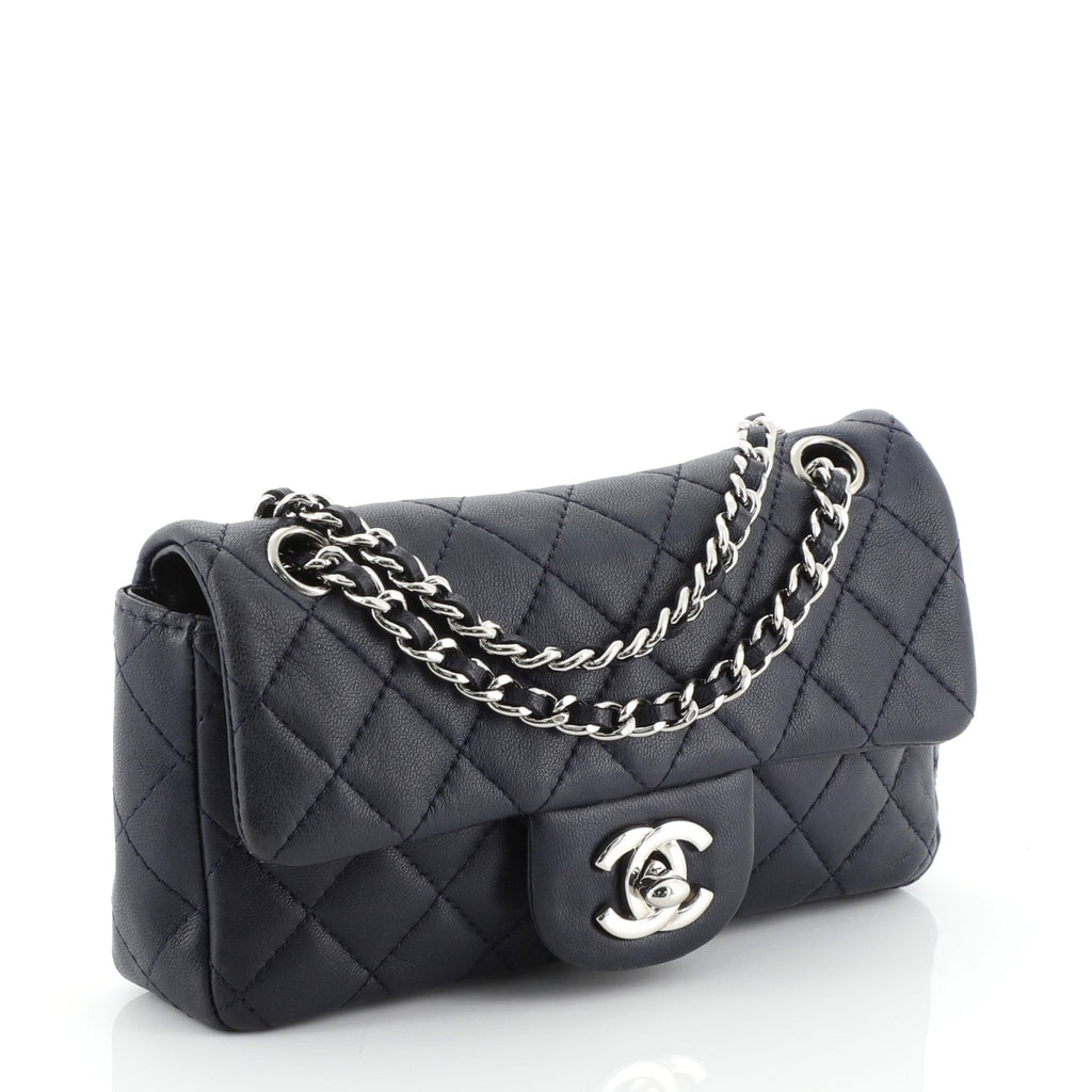 Classic Single Flap Bag Quilted Lambskin Mini