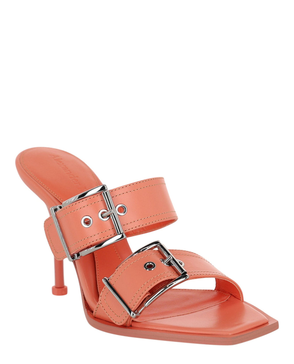 Boxcar Leather Heel Sandals