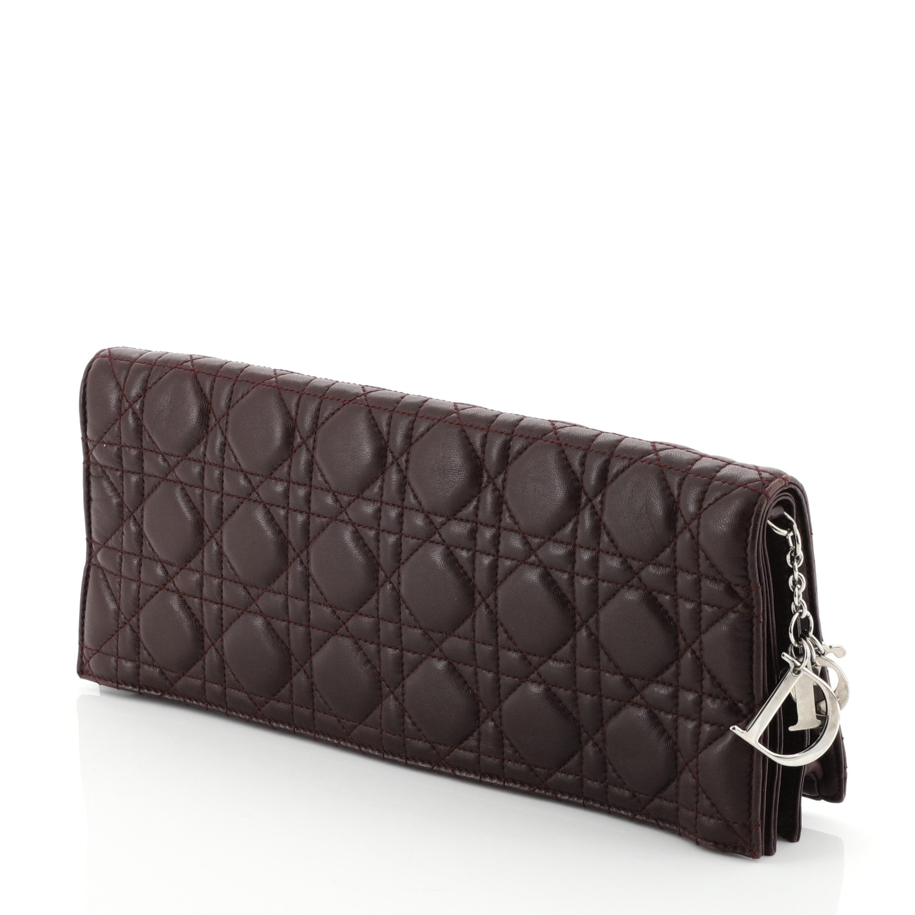 Lady Dior Clutch Cannage Quilt Leather