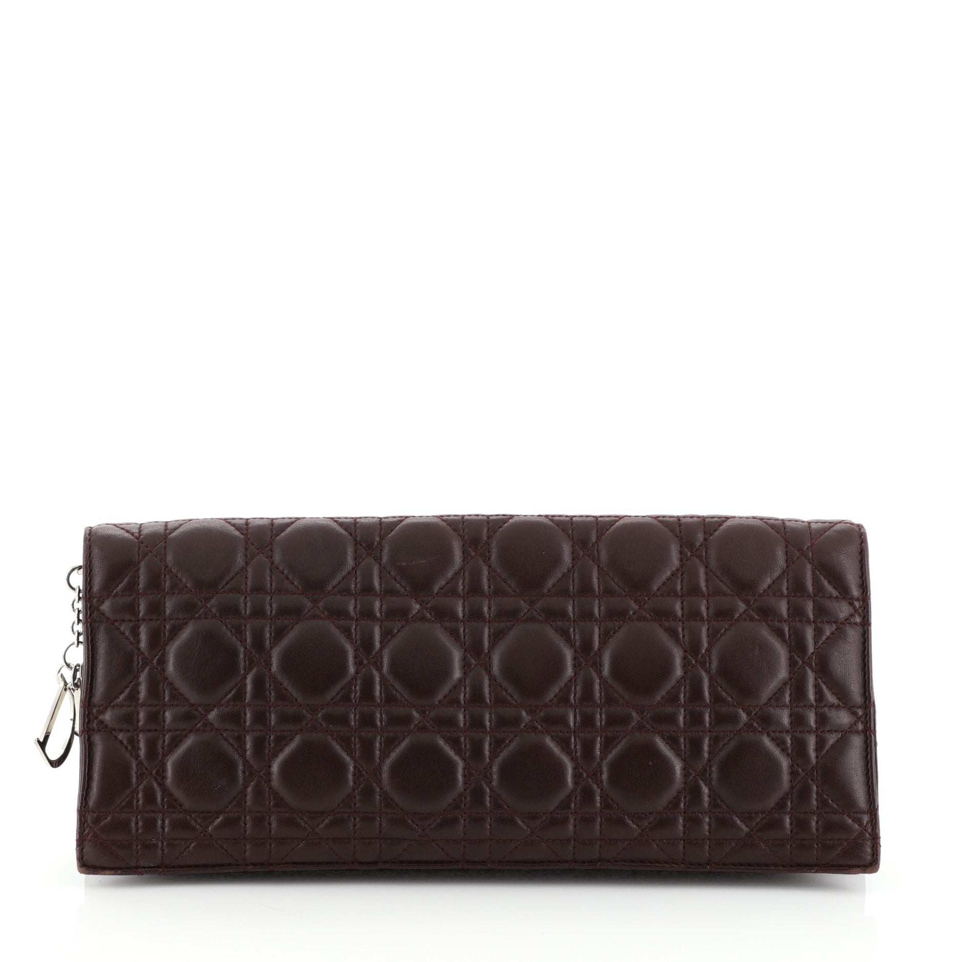 Lady Dior Clutch Cannage Quilt Leather