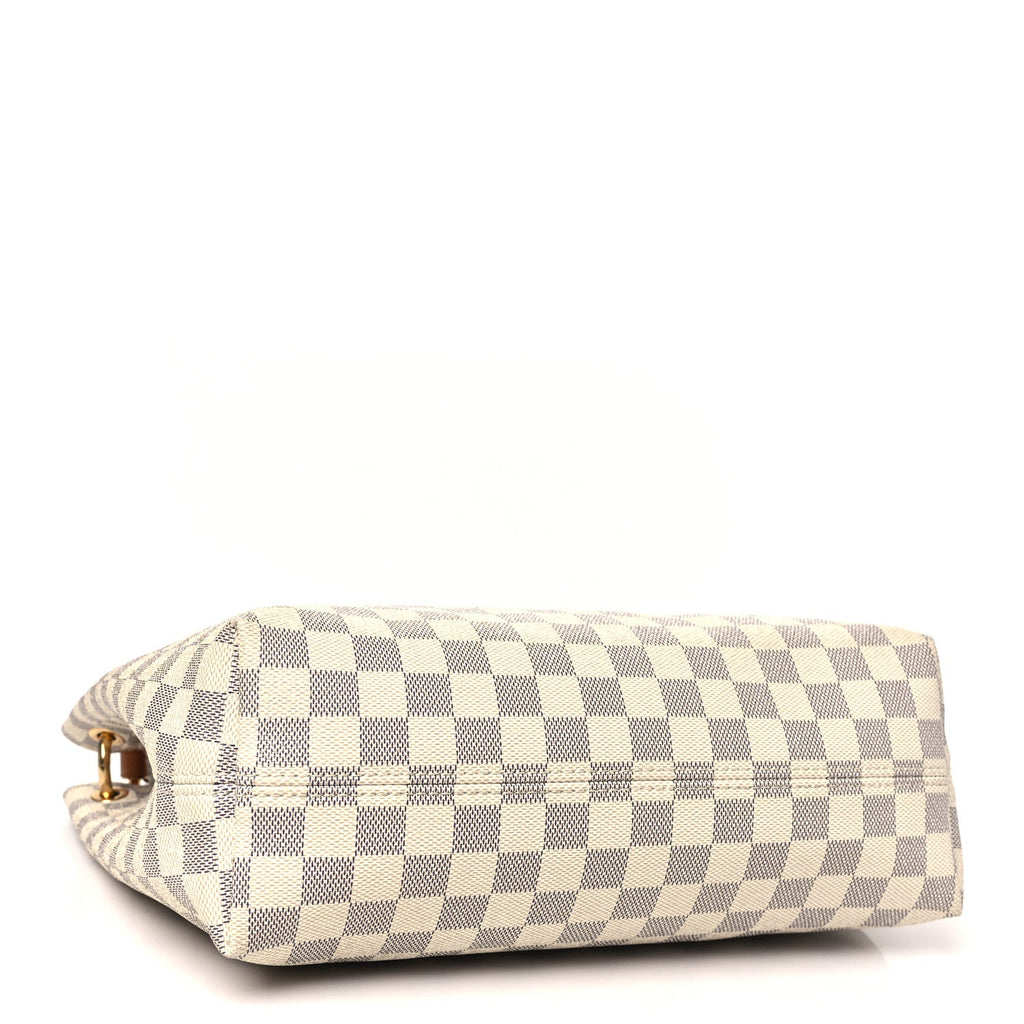 Damier Azur Graceful PM Rose Ballerine