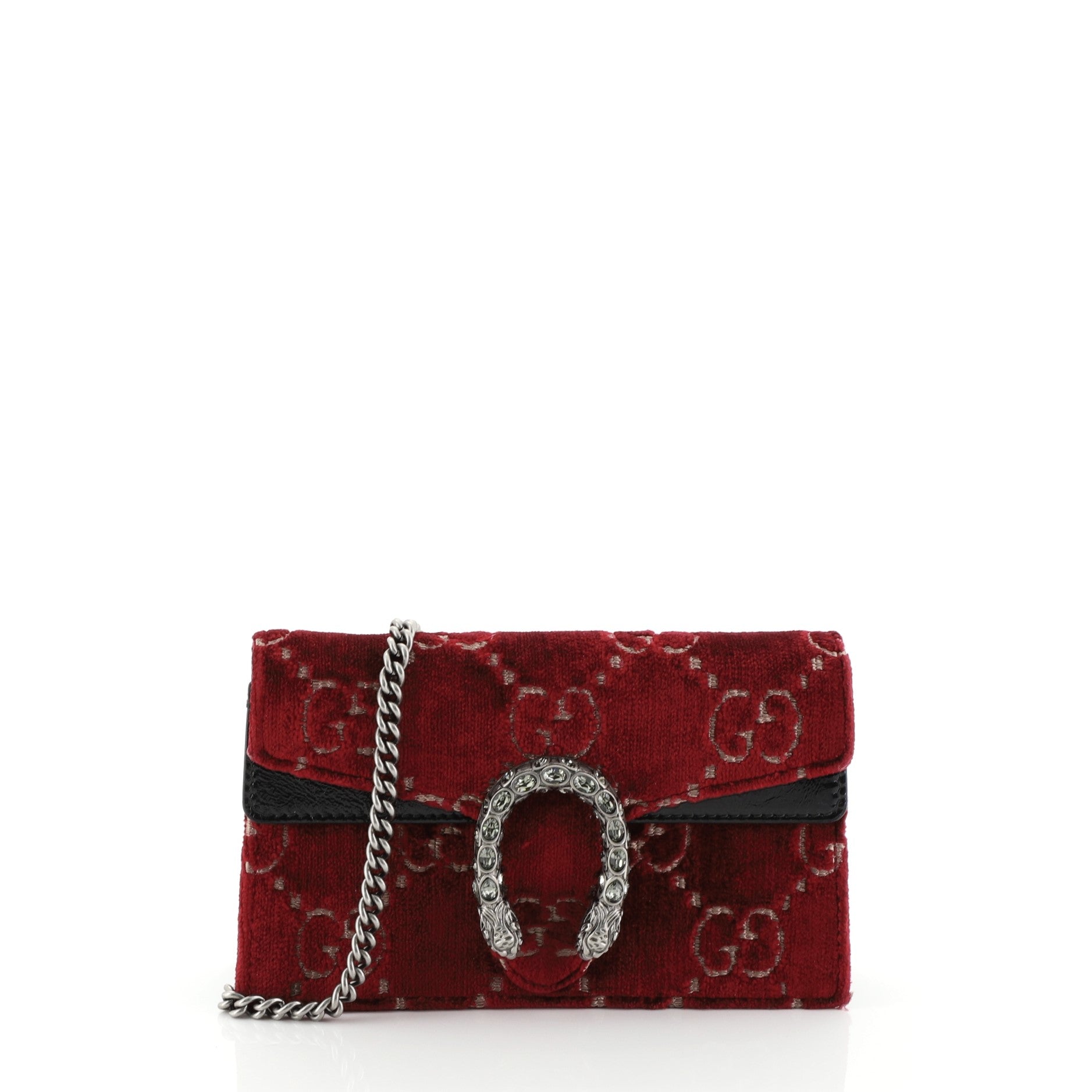 Dionysus Bag Velvet Super Mini