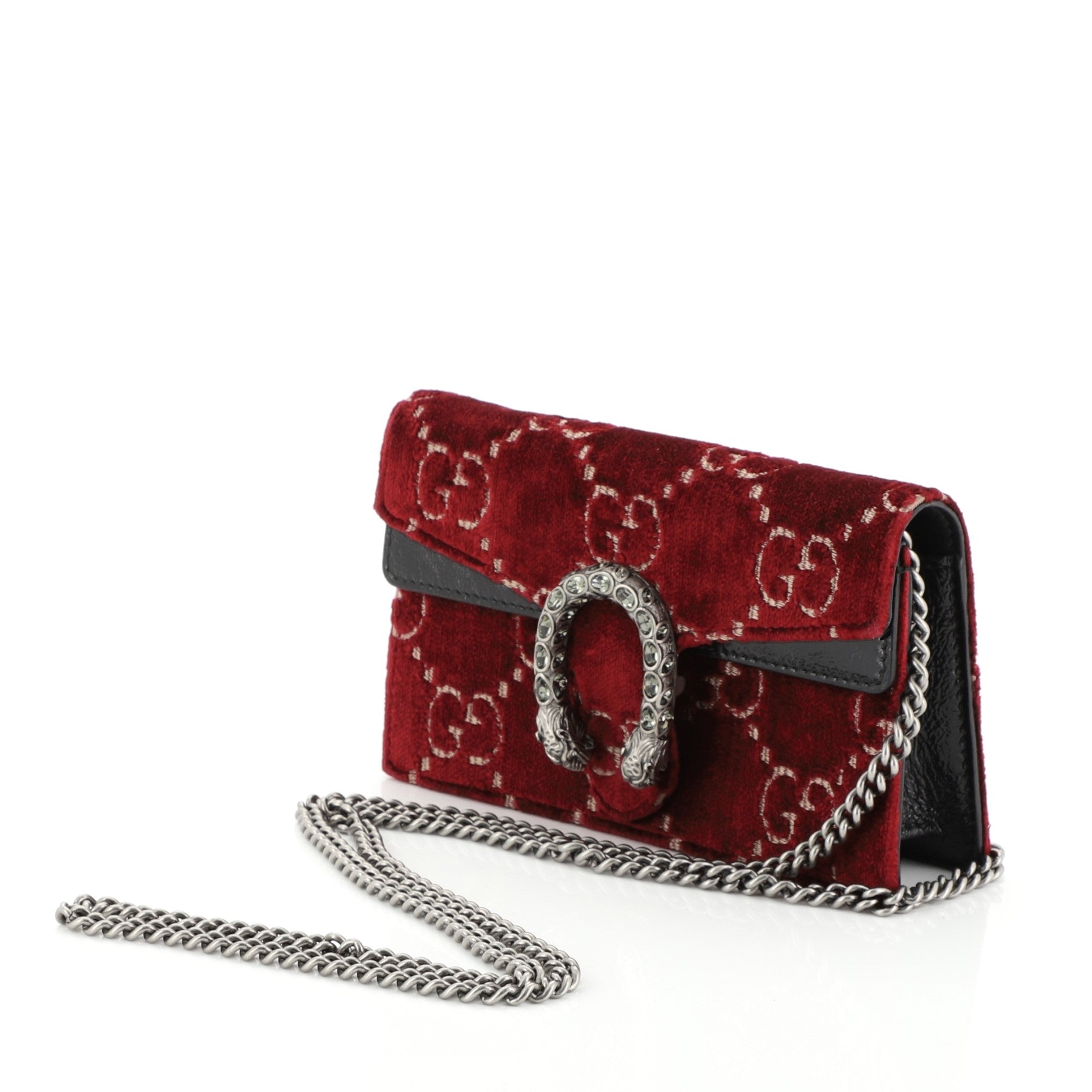 Dionysus Bag Velvet Super Mini