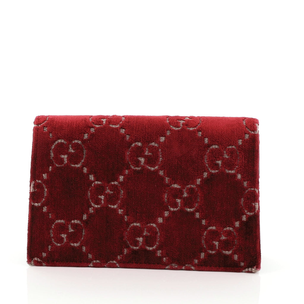Dionysus Bag Velvet Super Mini