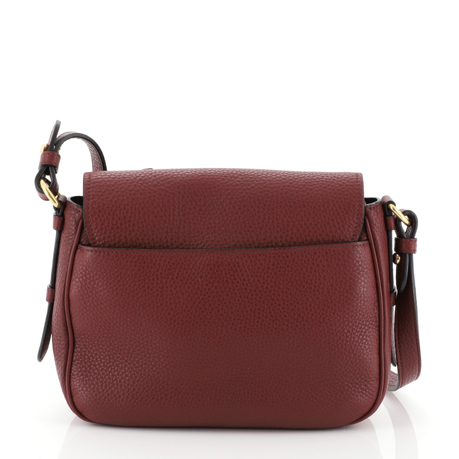 Buckle Messenger Bag Vitello Daino Mini