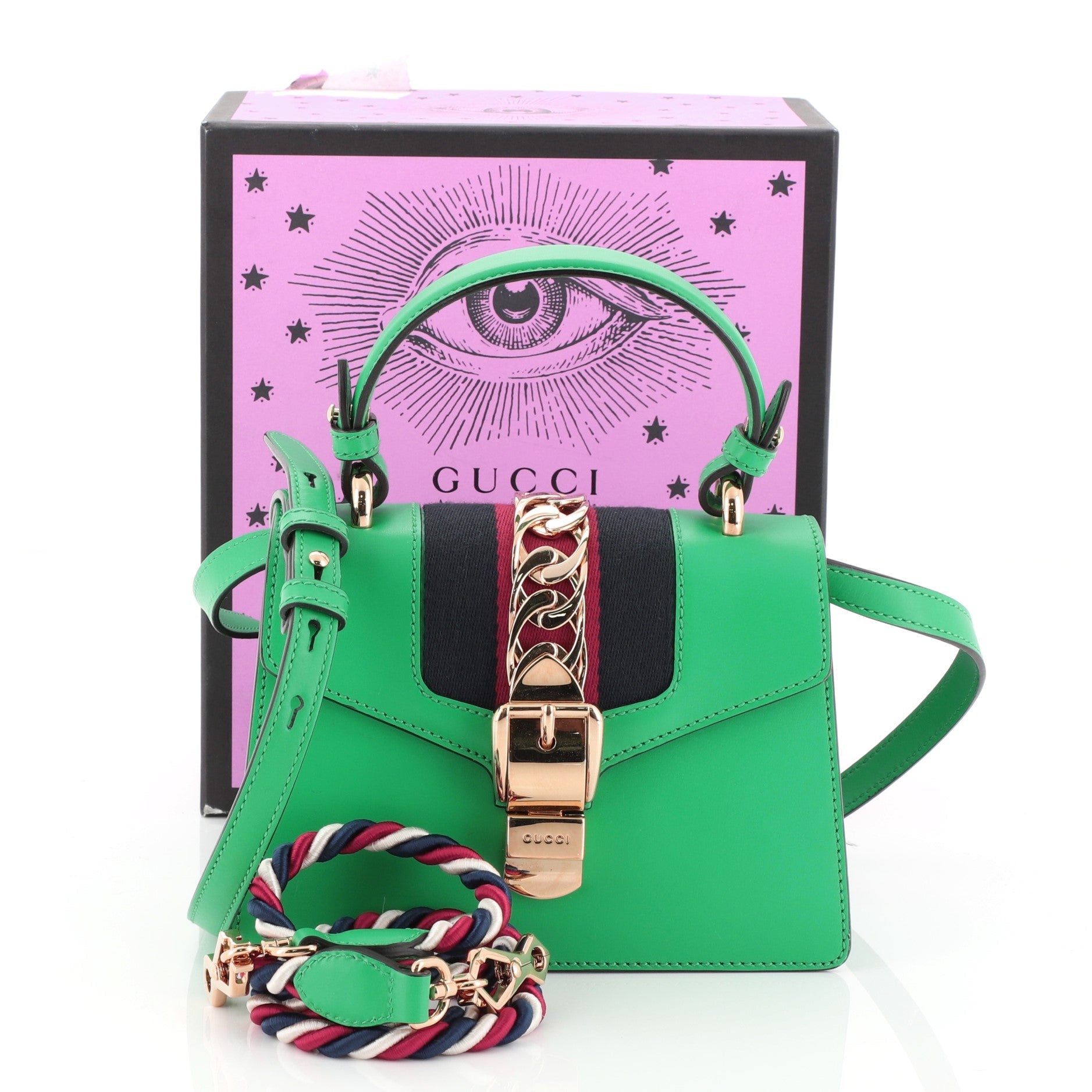 Sylvie Top Handle Bag Leather Mini