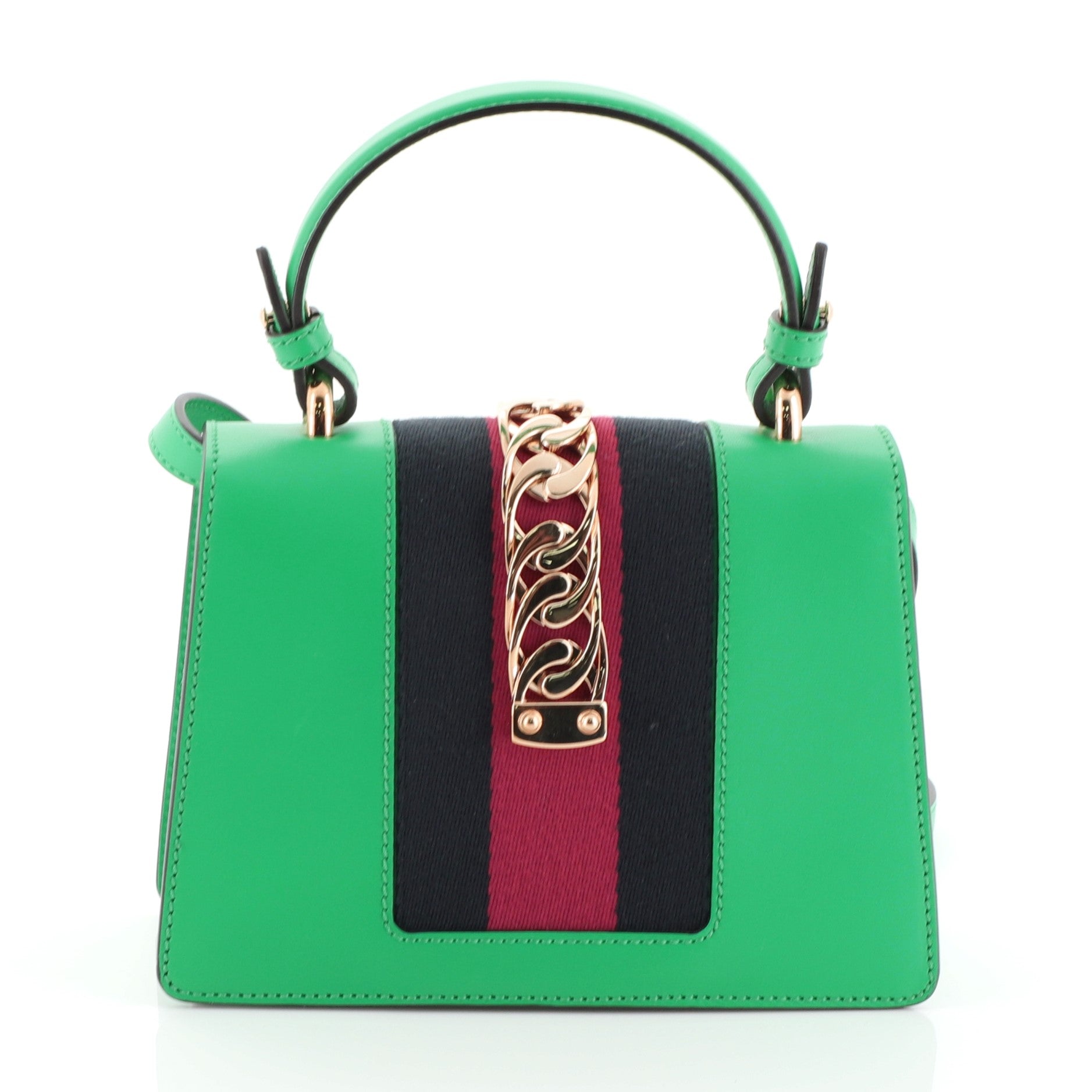 Sylvie Top Handle Bag Leather Mini