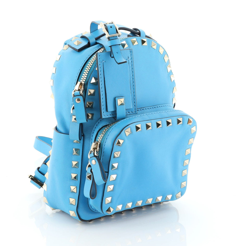 Rockstud Backpack Leather Mini