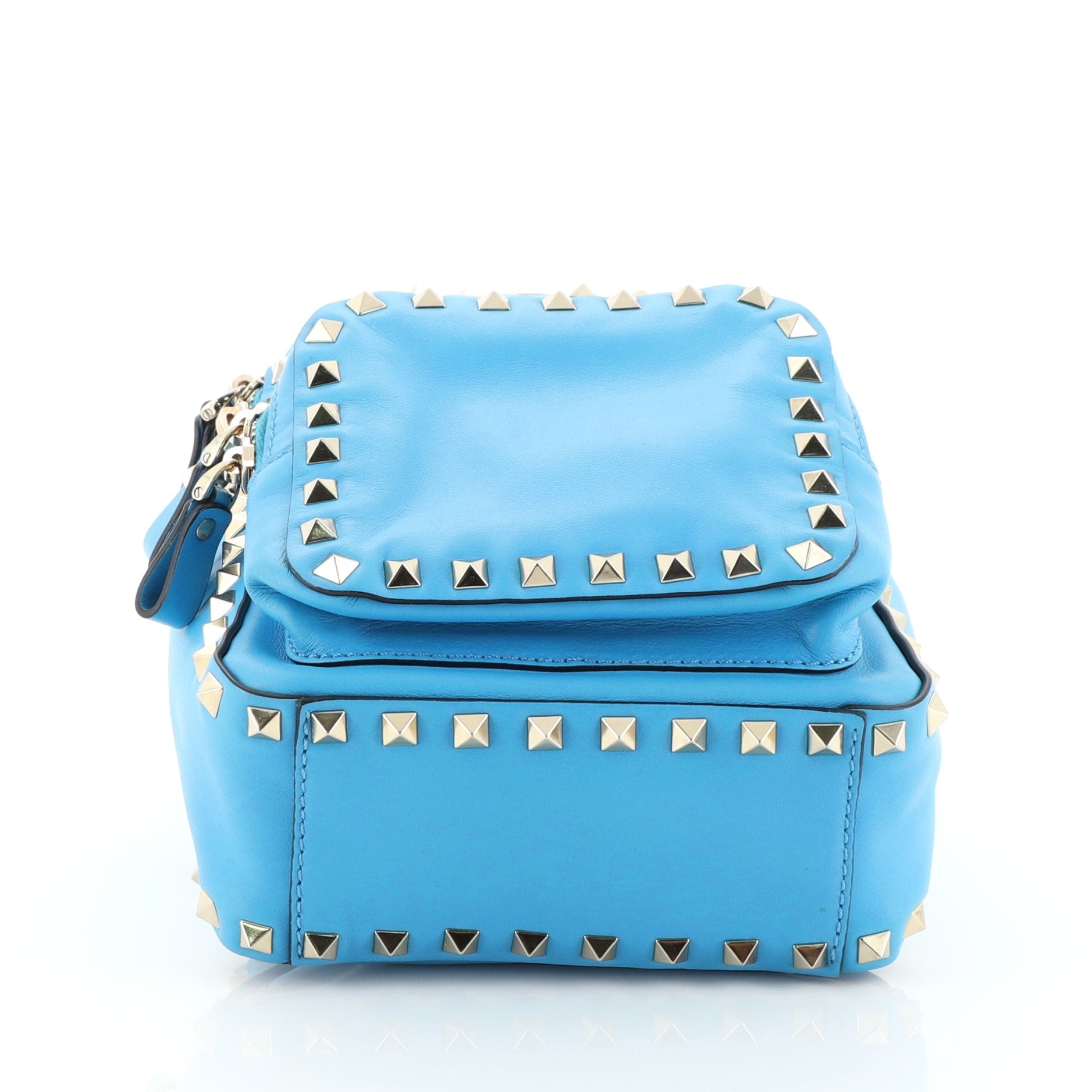 Rockstud Backpack Leather Mini
