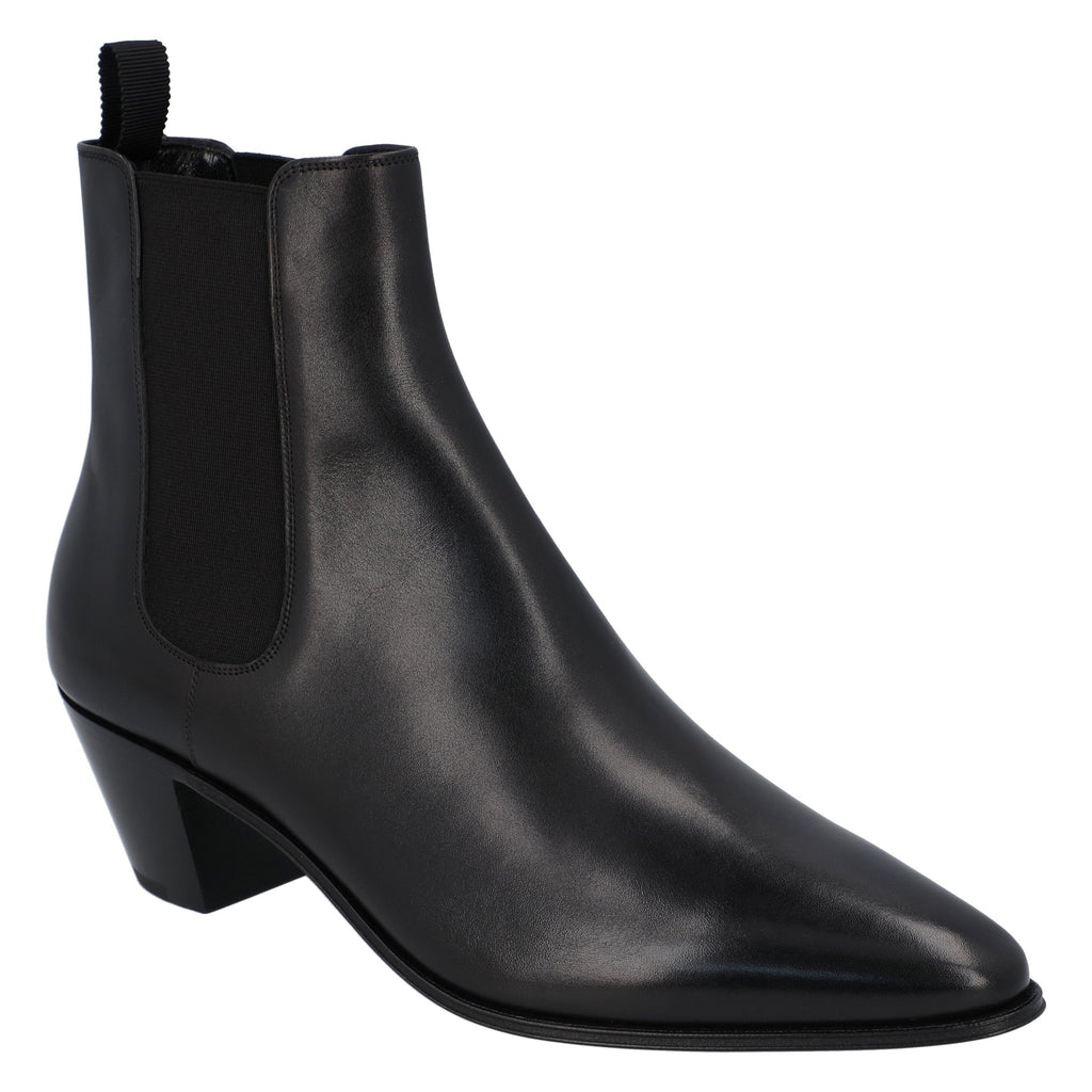 Celine black chealsea boot
