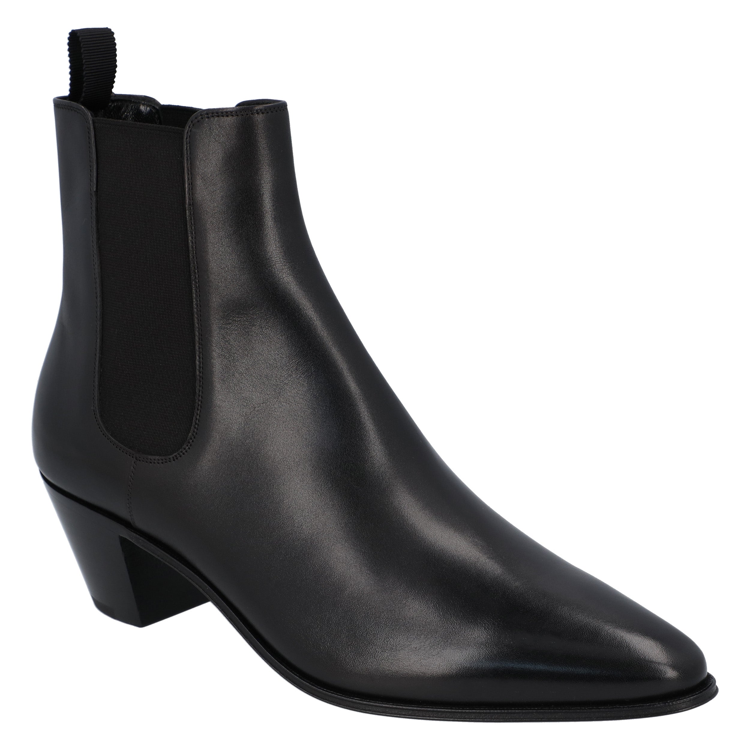 Celine black chealsea boot