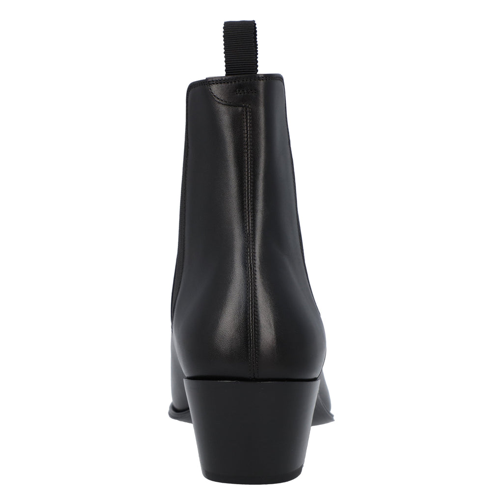 Celine black chealsea boot