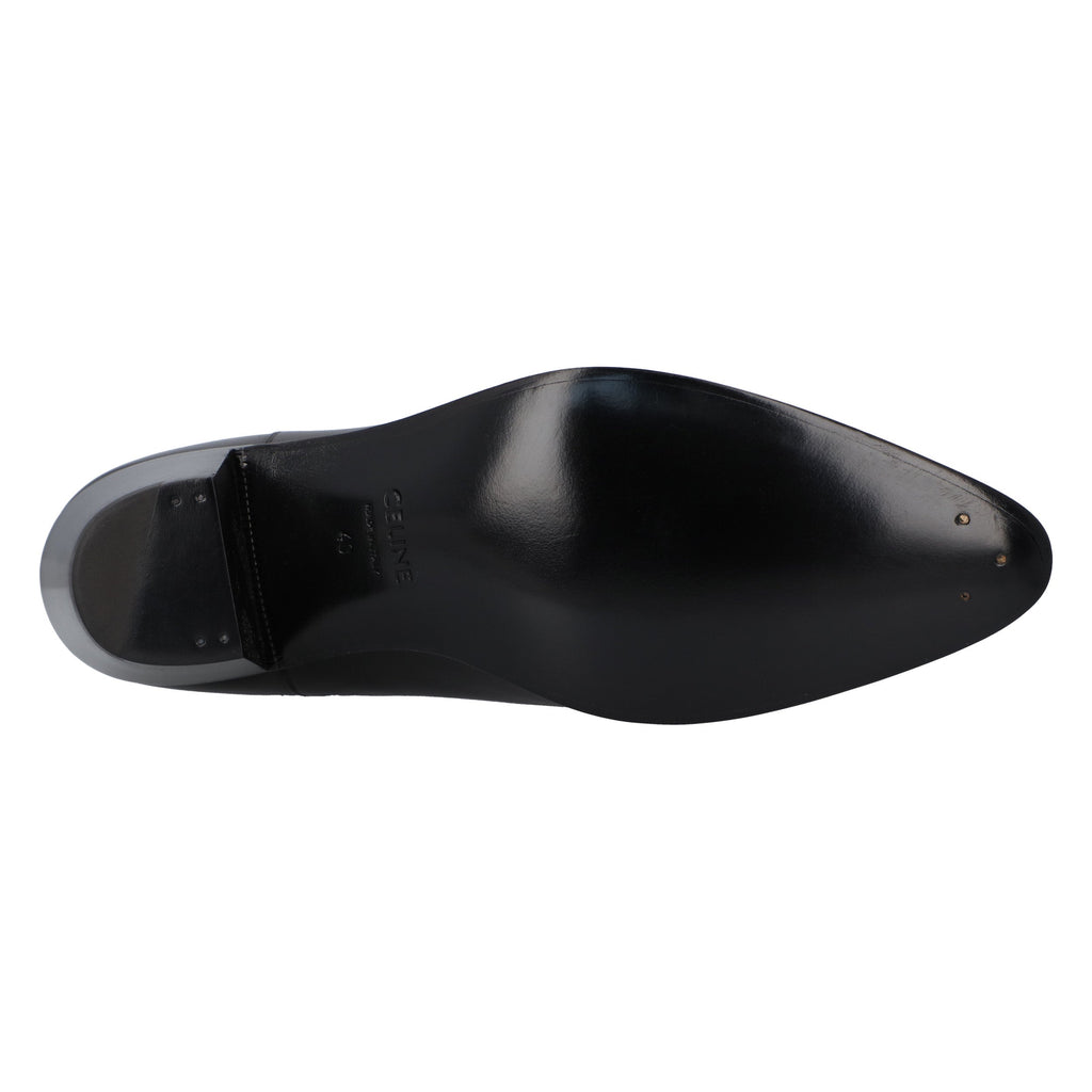Celine black chealsea boot