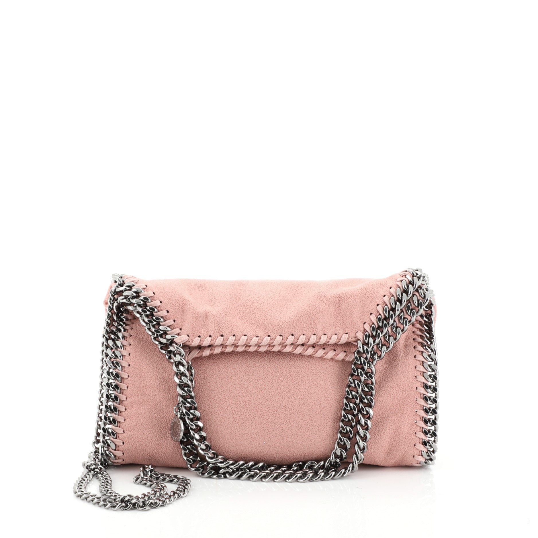 Falabella Fold Over Crossbody Bag Shaggy Deer Mini