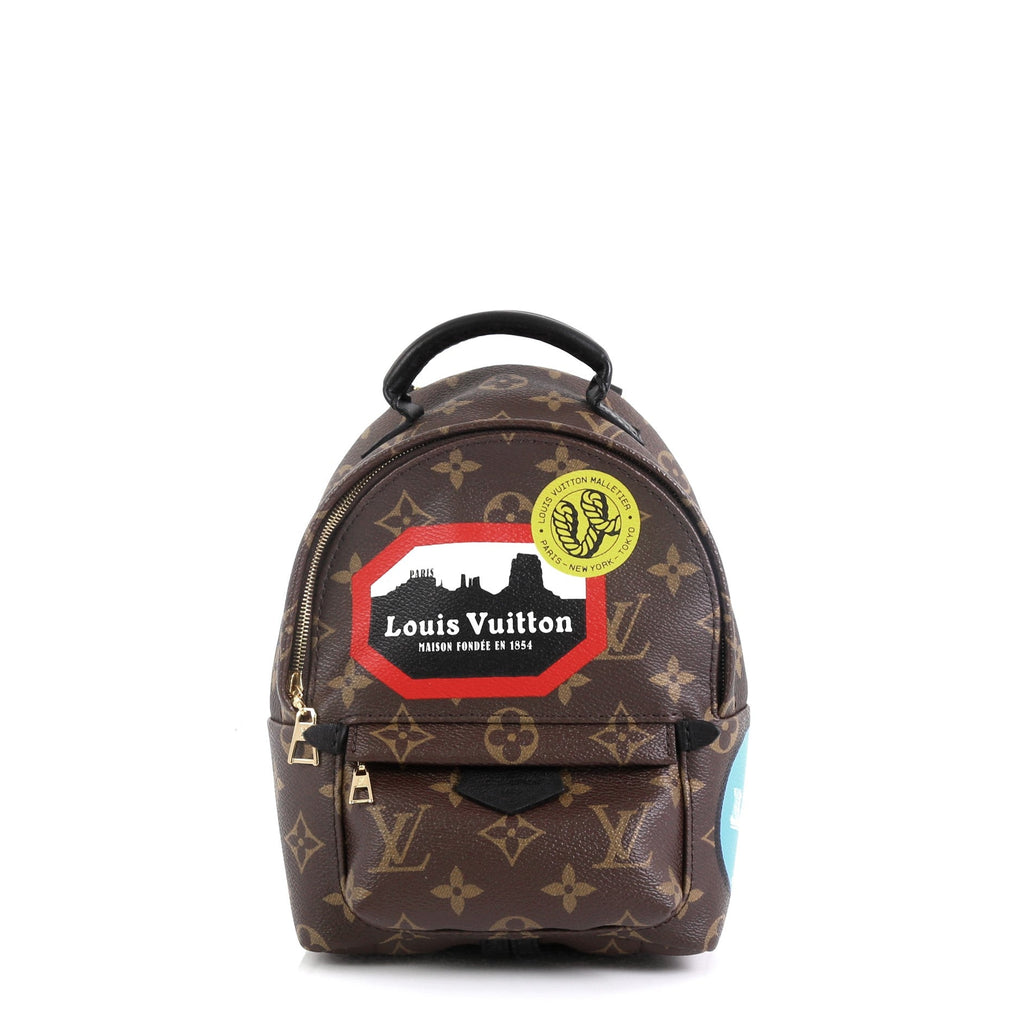 Palm Springs Backpack Limited Edition Monogram Canvas Mini