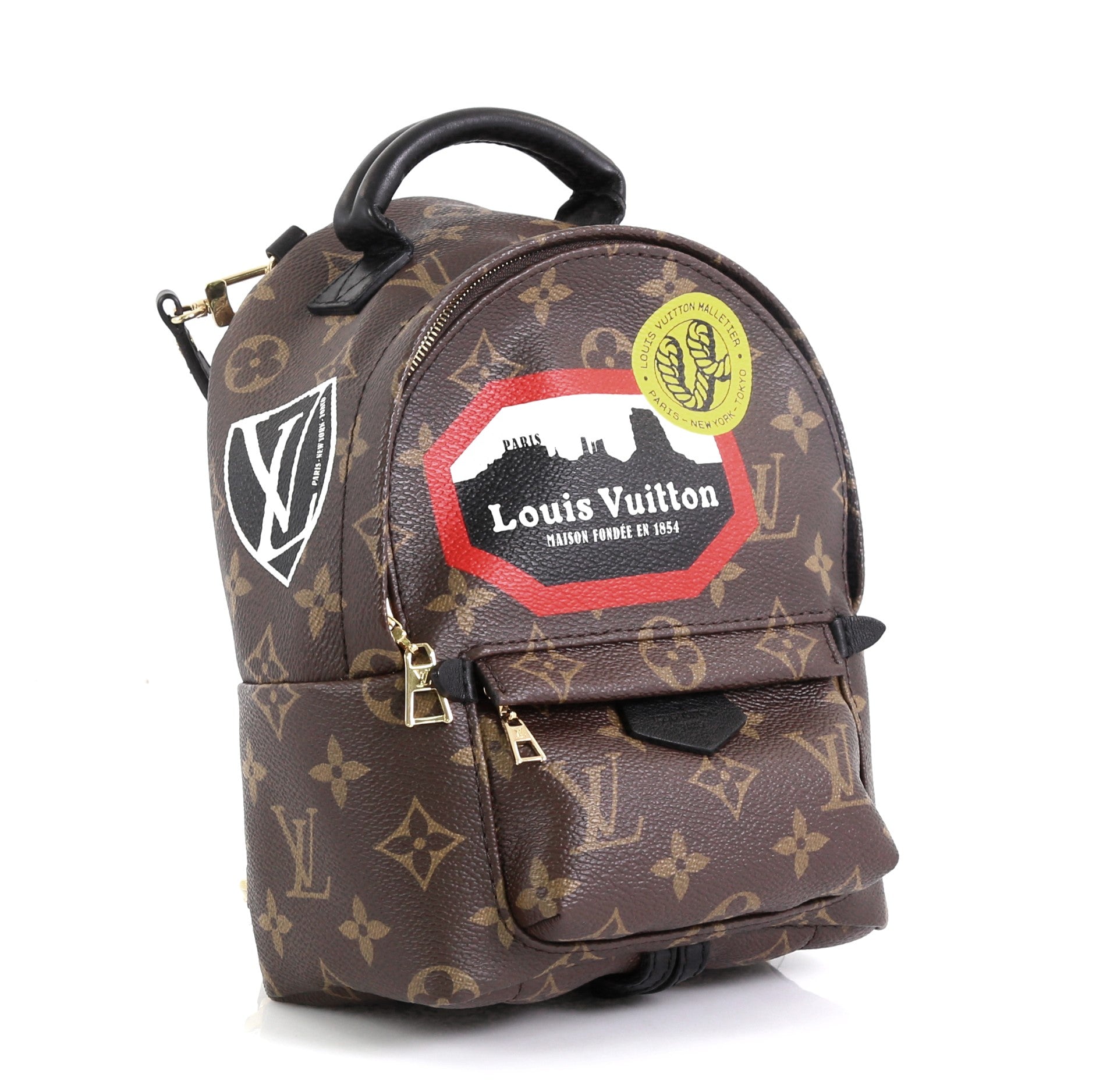 Palm Springs Backpack Limited Edition Monogram Canvas Mini