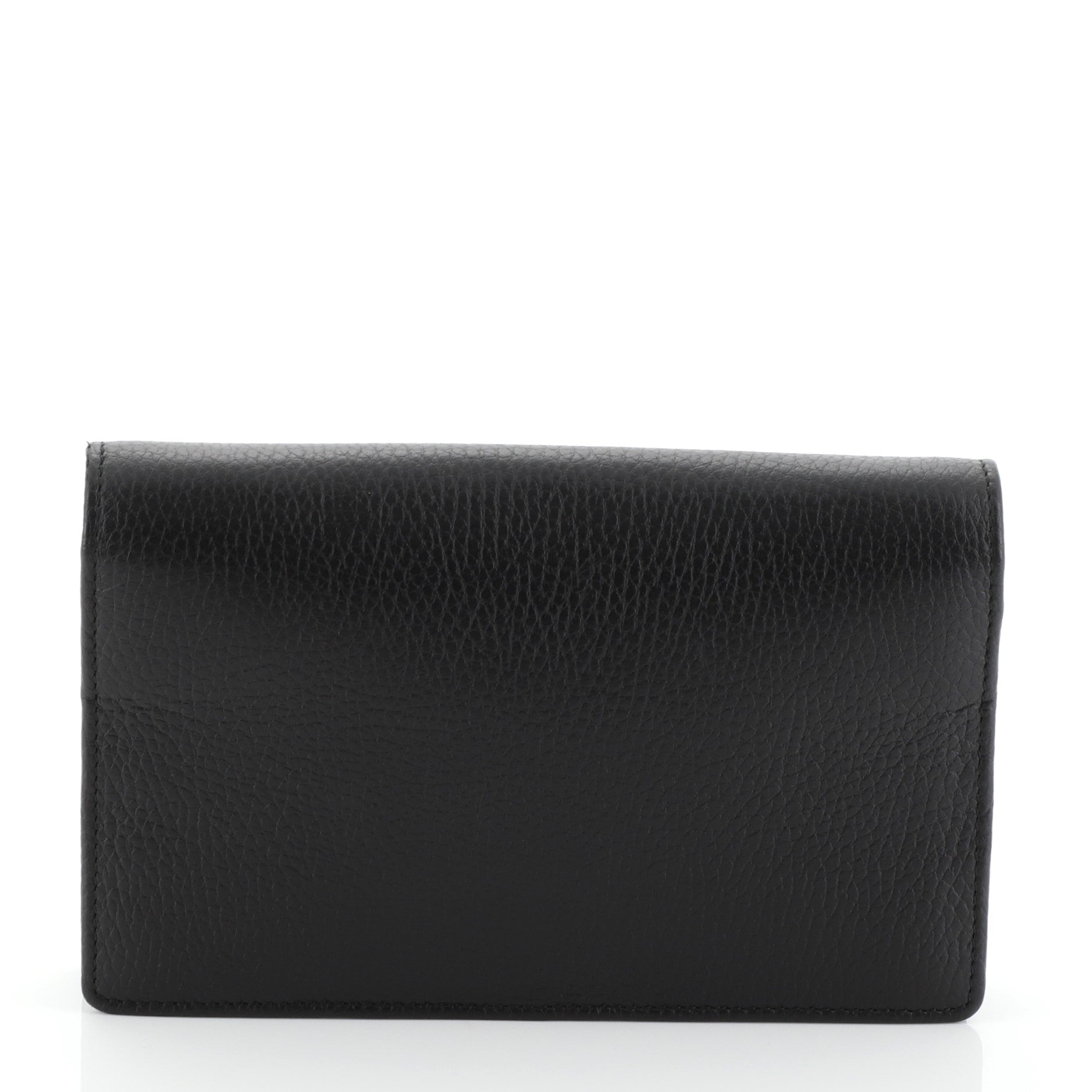 Petite GG Marmont Chain Wallet Leather Mini