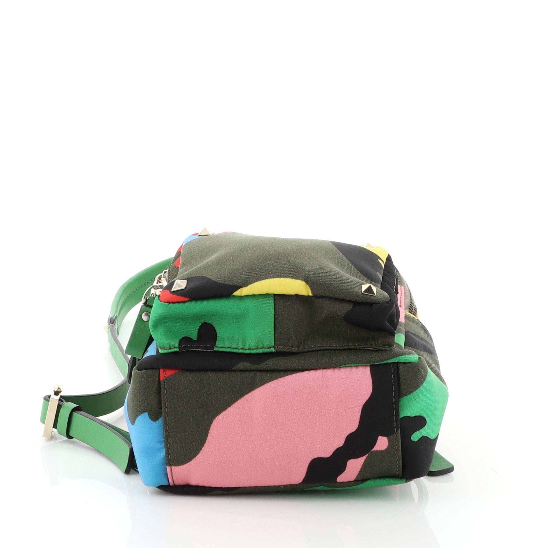 Rockstud Backpack Camo Nylon Mini