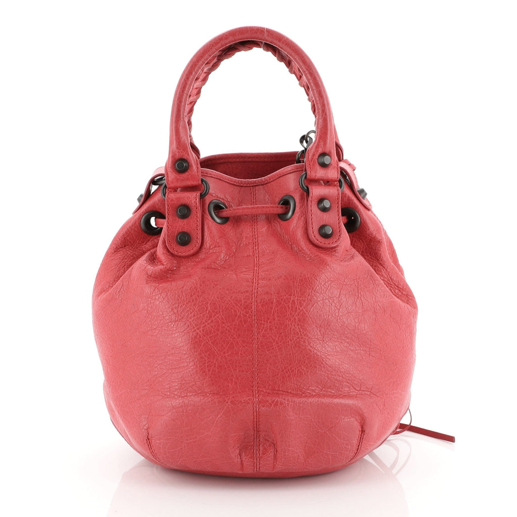 Pom Pon Classic Studs Bag Leather Mini