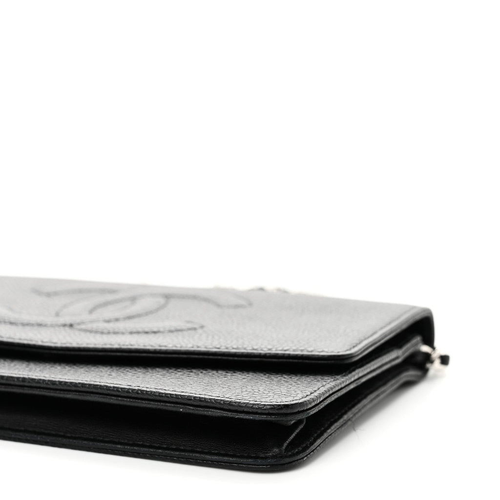Caviar Timeless CC Wallet on Chain WOC Black