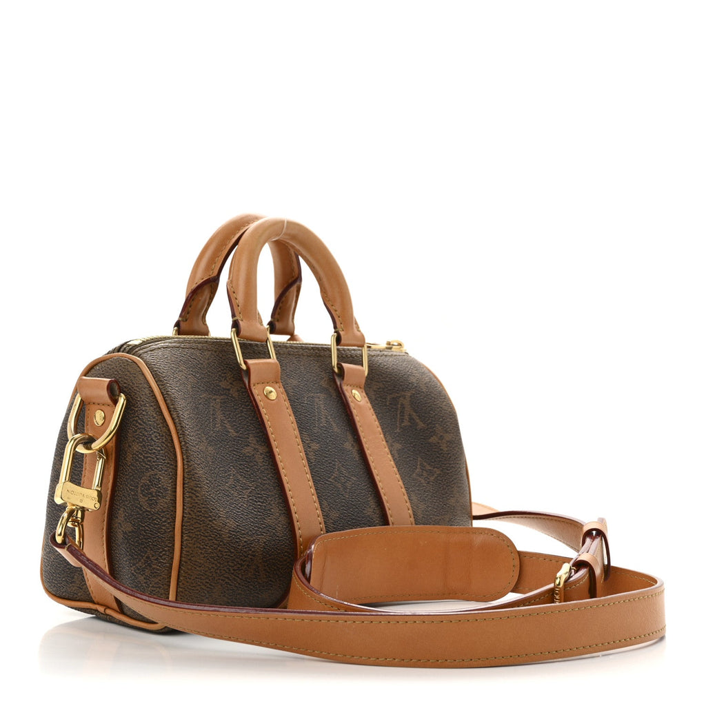 Monogram Dust Keepall Bandouliere 25