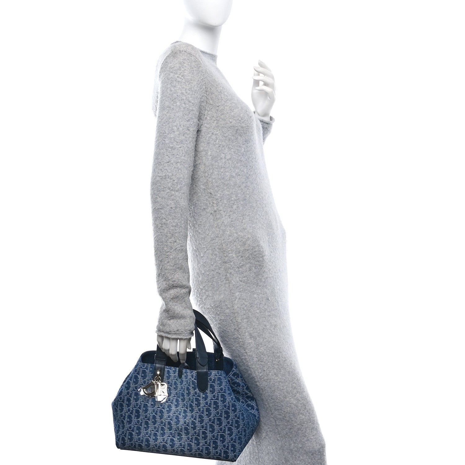 Denim Jacquard Oblique Medium Toujours Blue