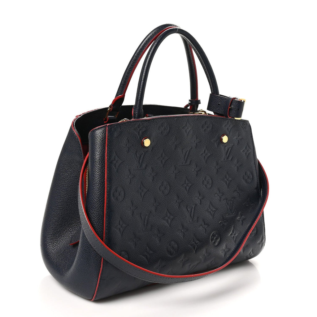 Empreinte Montaigne MM Marine Rouge