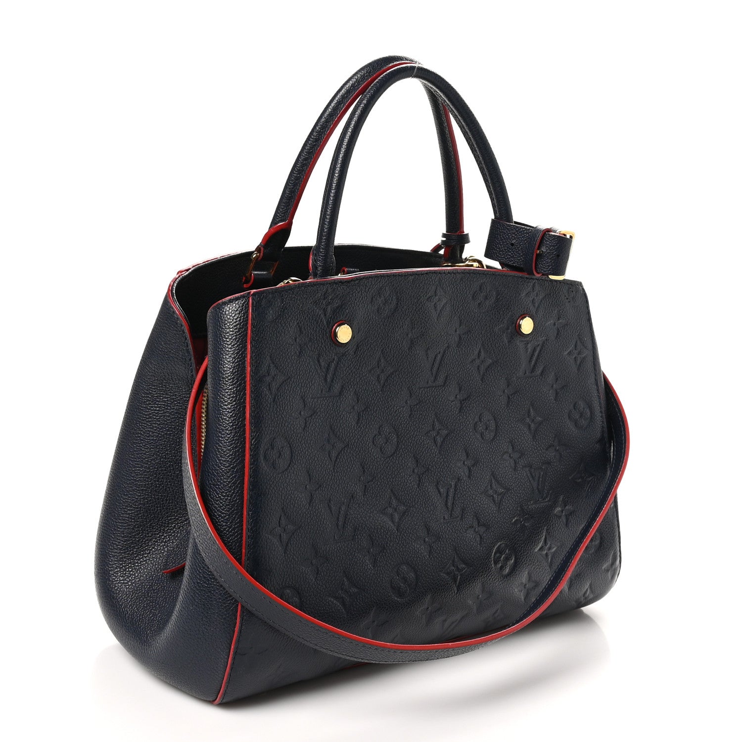 Empreinte Montaigne MM Marine Rouge