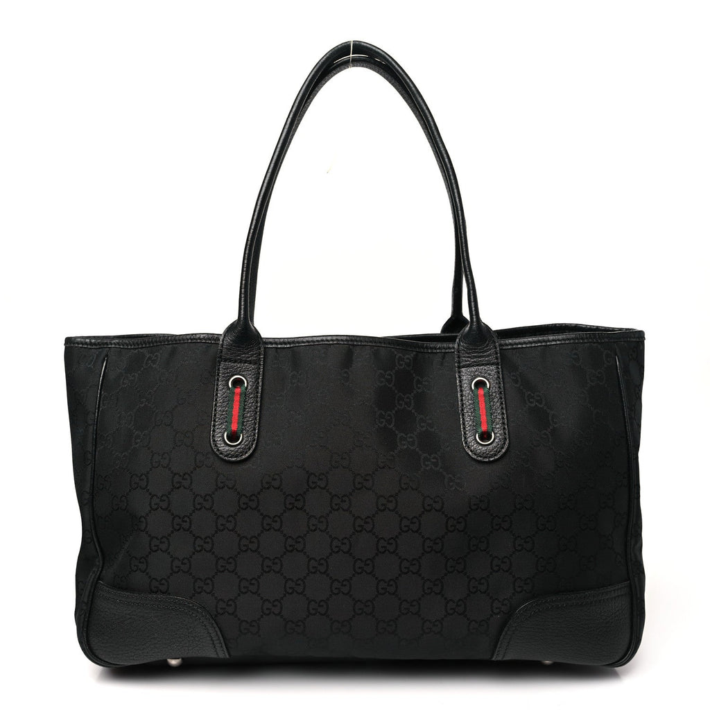 Monogram Medium Princy Tote Black