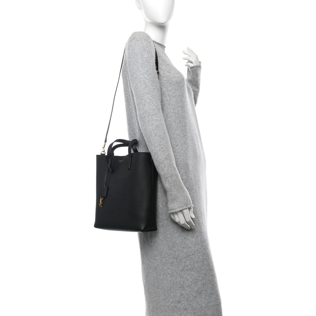 Calfskin Toy Shopping Tote Black