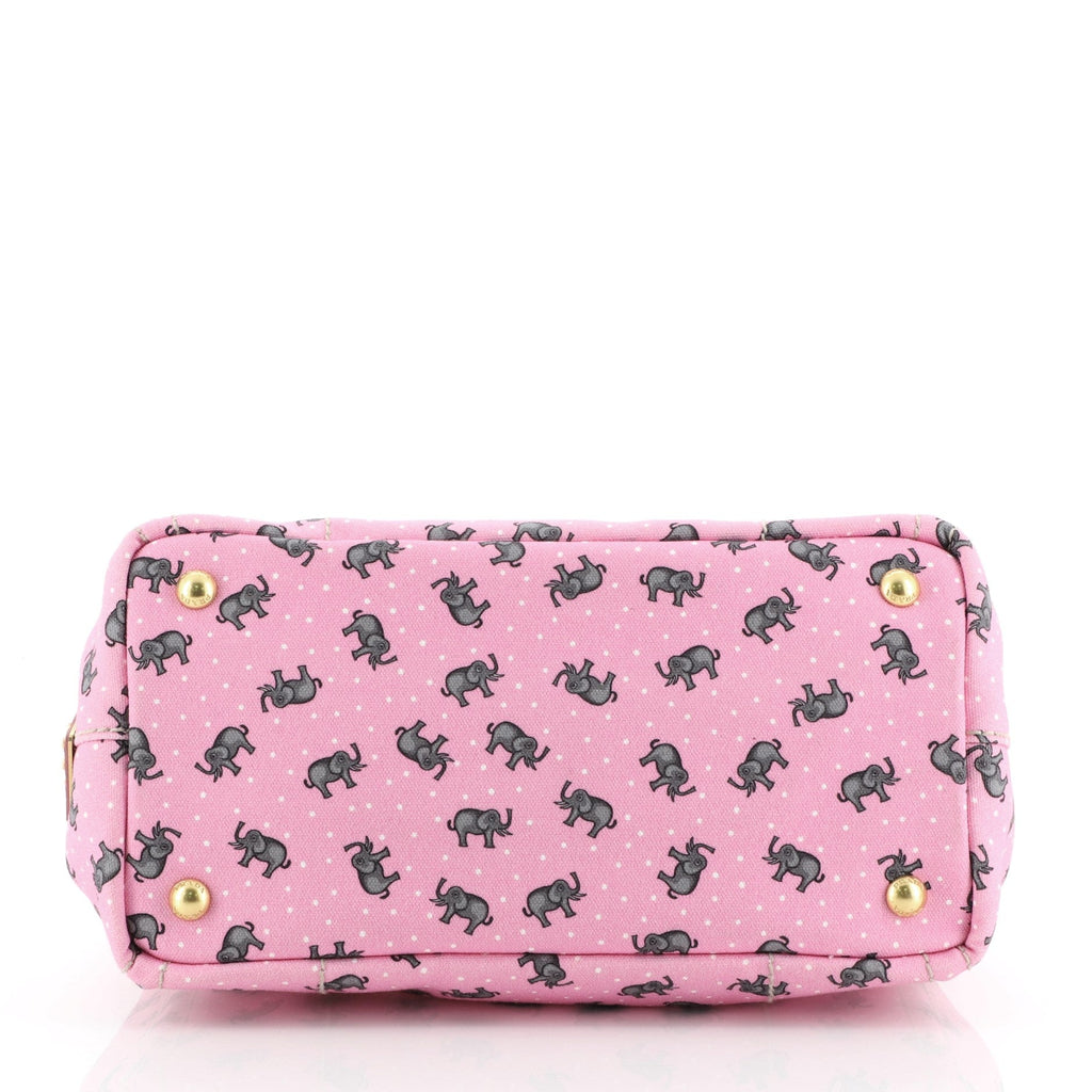 Canapa Convertible Tote Printed Canvas Mini