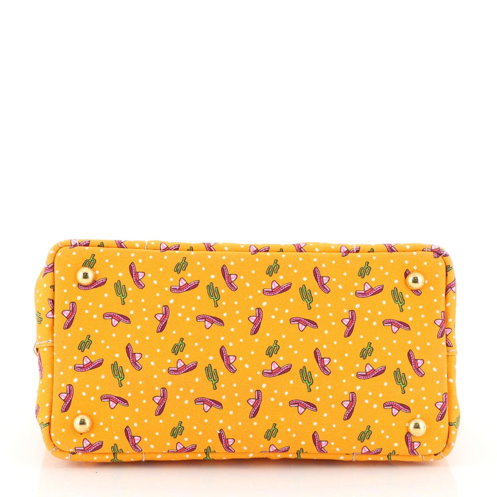 Canapa Convertible Tote Printed Canvas Mini