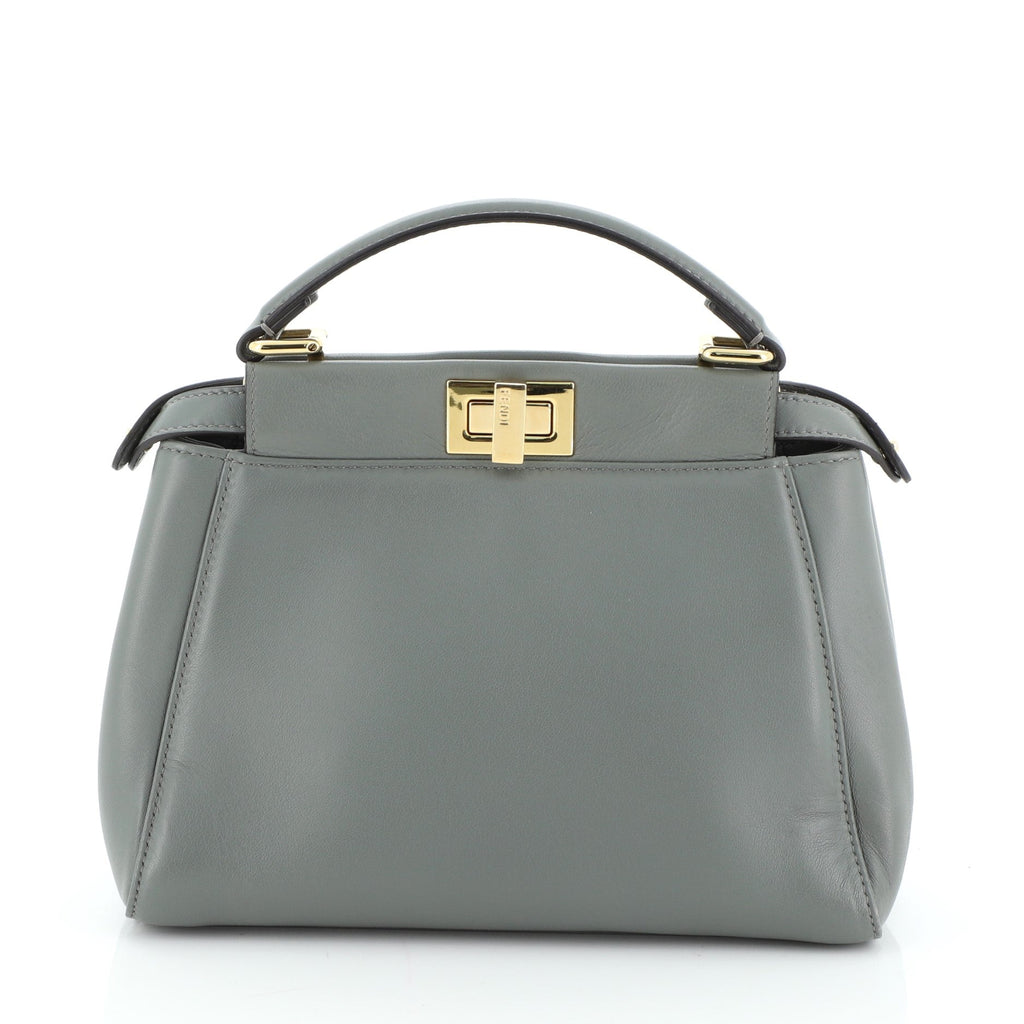 Peekaboo Bag Leather Mini