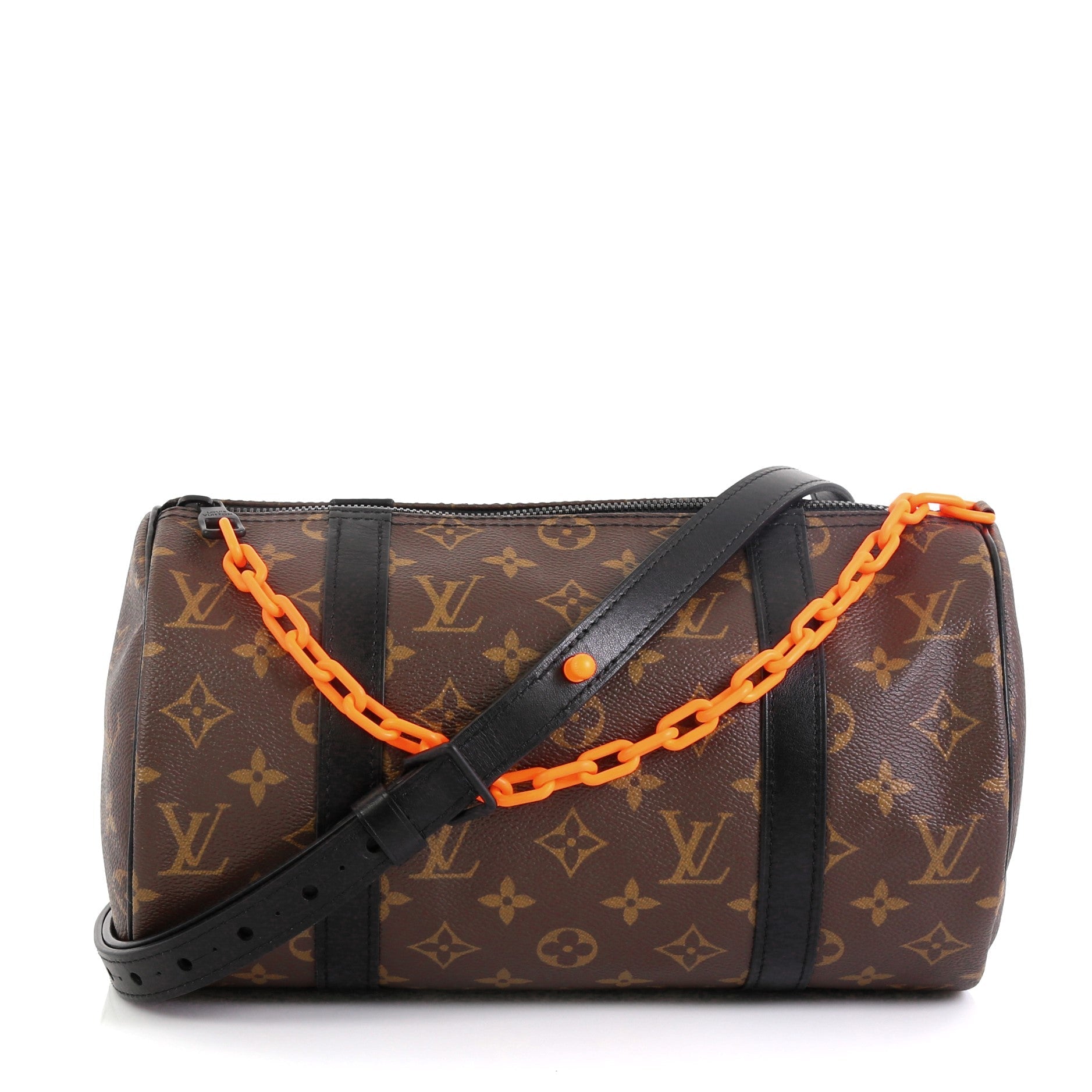 Solar Ray Papillon Messenger Monogram Canvas Mini