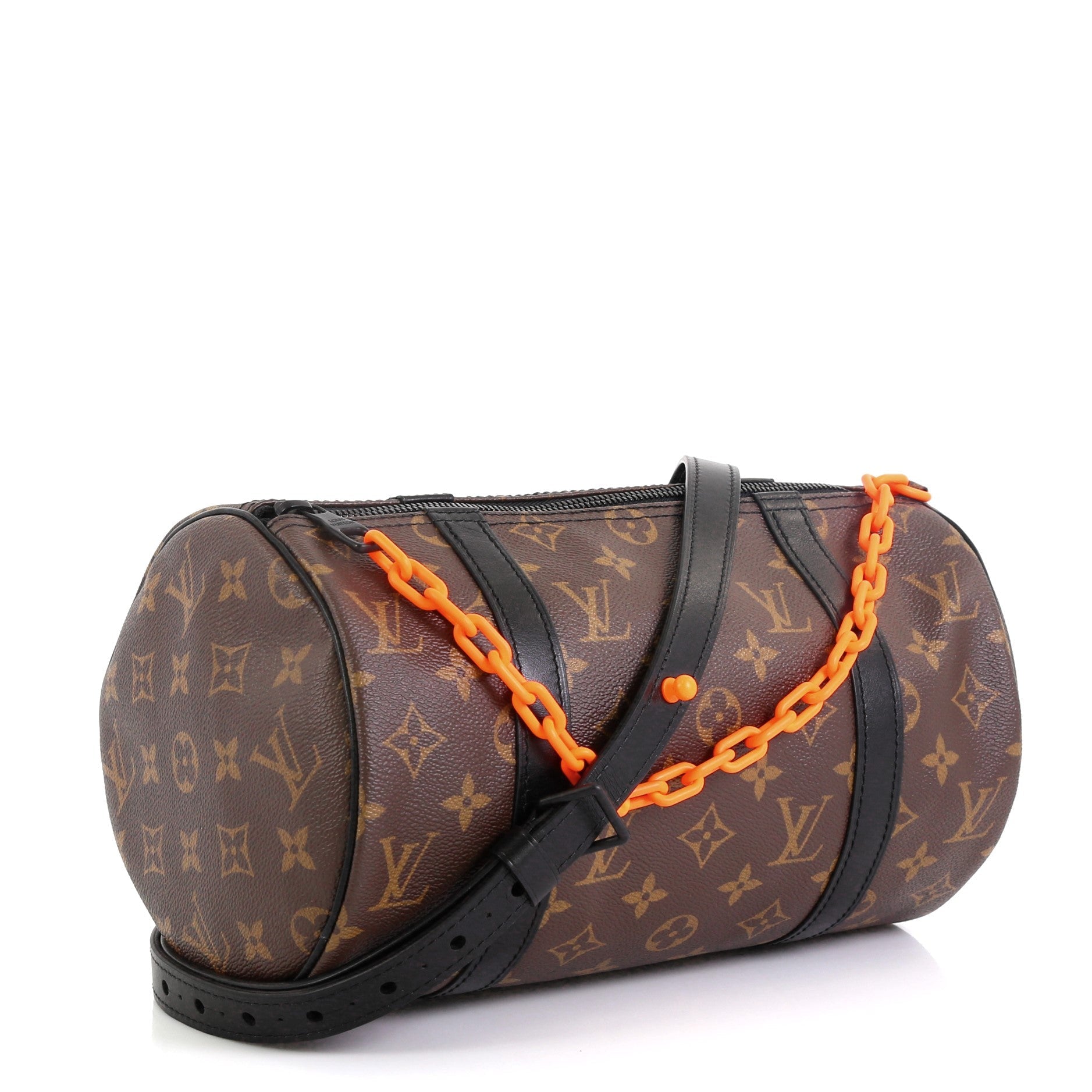 Solar Ray Papillon Messenger Monogram Canvas Mini
