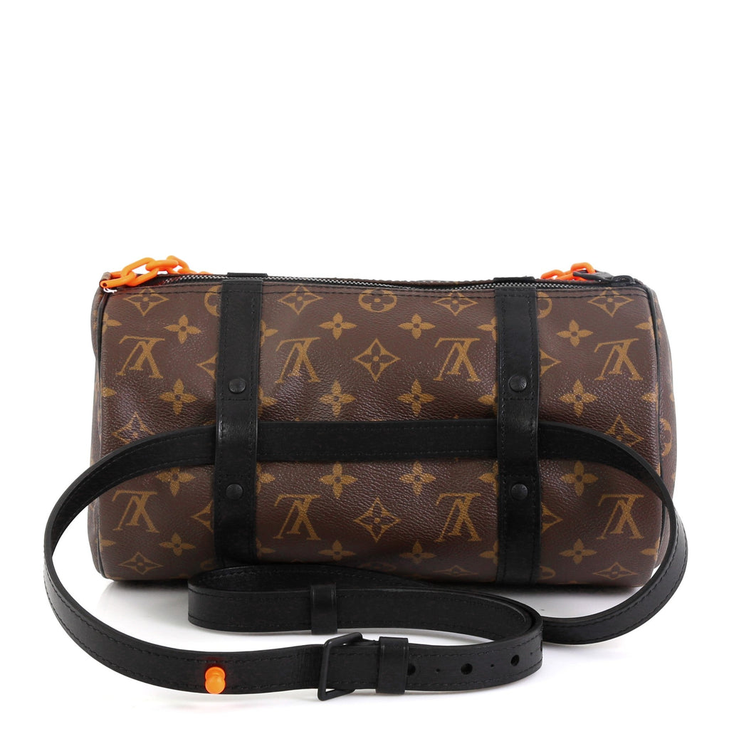 Solar Ray Papillon Messenger Monogram Canvas Mini