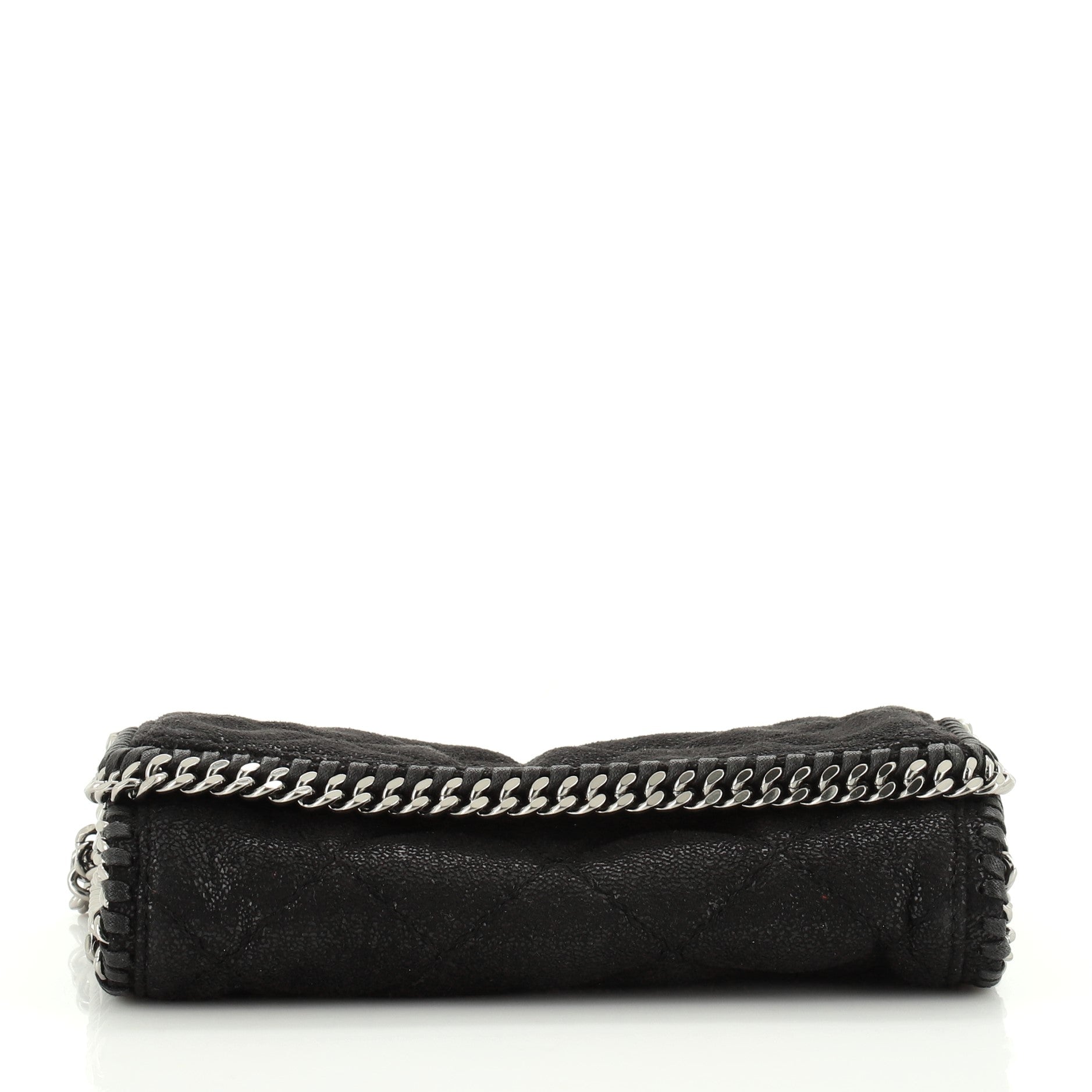 Falabella Flap Crossbody Bag Quilted Shaggy Deer Mini