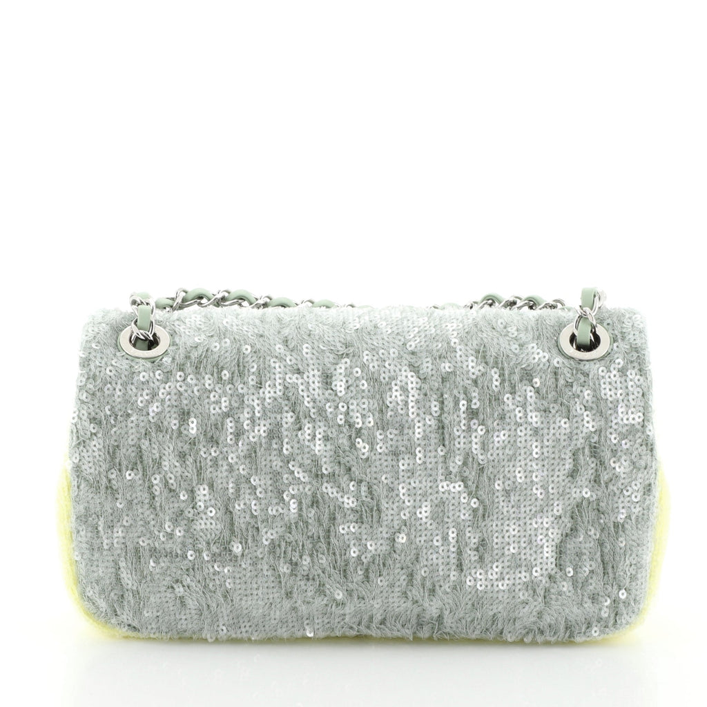 Waterfall CC Flap Bag Sequins Mini