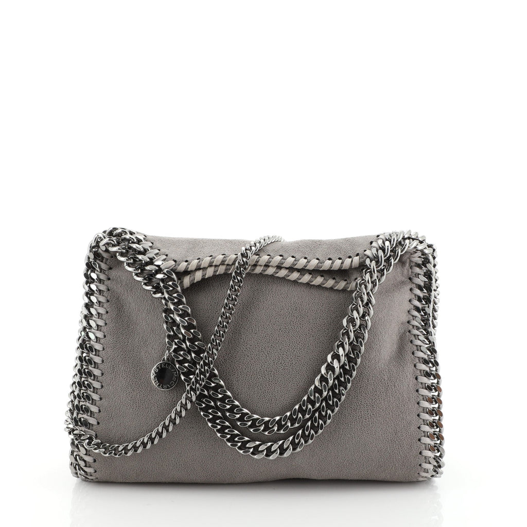 Falabella Fold Over Crossbody Bag Shaggy Deer Mini