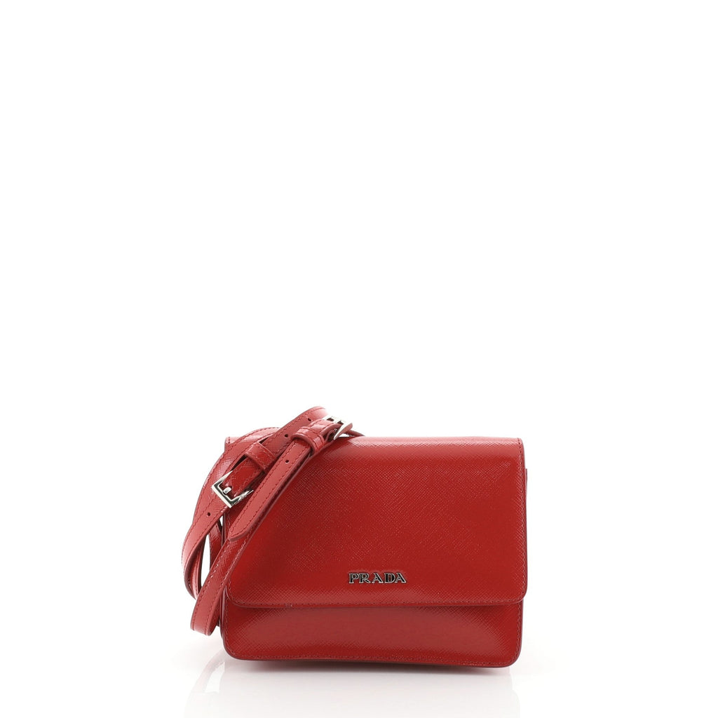 Crossbody Bag Vernice Saffiano Leather Mini